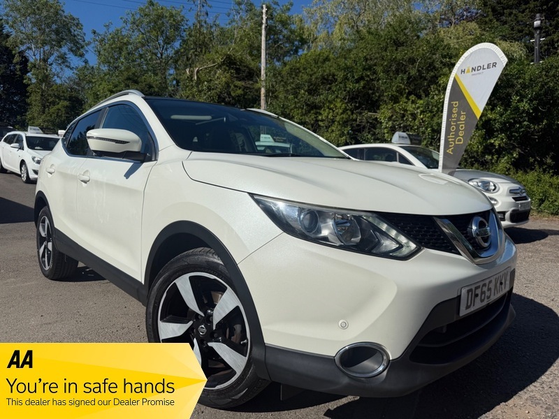 Nissan Qashqai Dci N-tec Plus DF65KKV White #2
