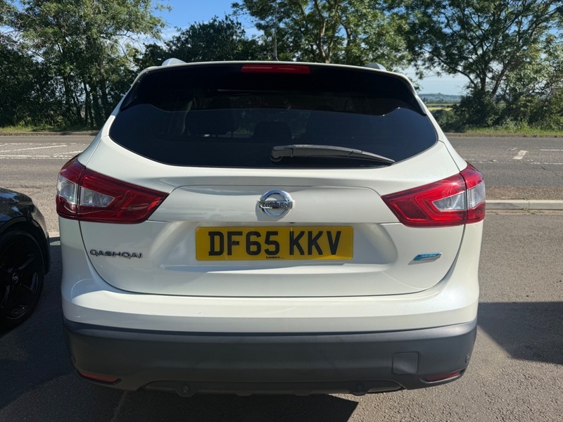 Nissan Qashqai Dci N-tec Plus DF65KKV White #5