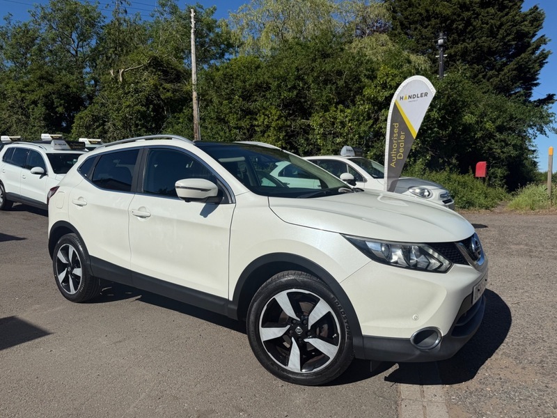 Nissan Qashqai Dci N-tec Plus DF65KKV White #4