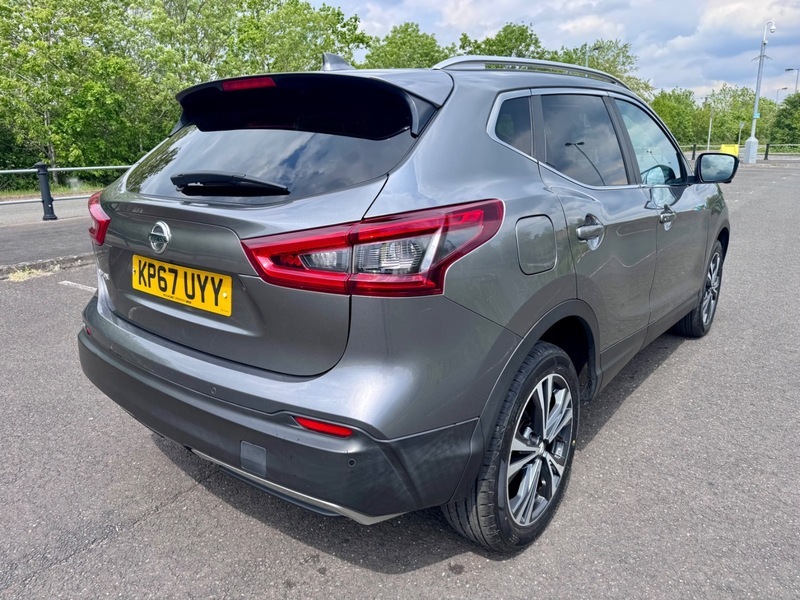 Nissan Qashqai N-connecta Dci KP67UYY Grey #4