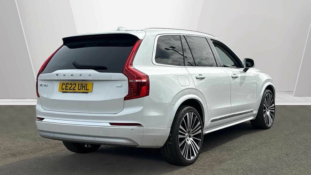 Volvo XC90 Recharge Inscription Pro, T8 Awd Plug-in Hybrid, 7 CE22UHL White #2