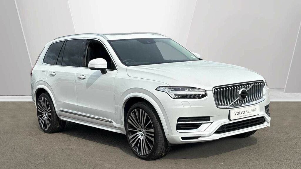 Volvo XC90 Recharge Inscription Pro, T8 Awd Plug-in Hybrid, 7 White