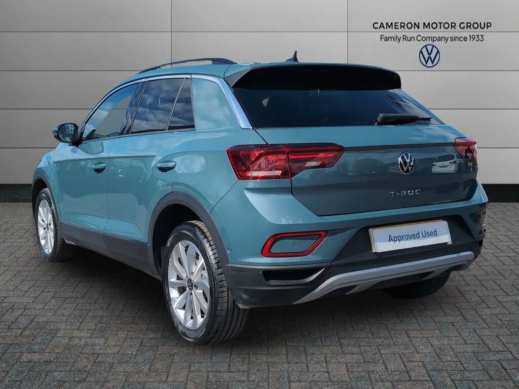 Volkswagen T-Roc 1.5 Tsi Match Dsg GL25YVM Blue #3