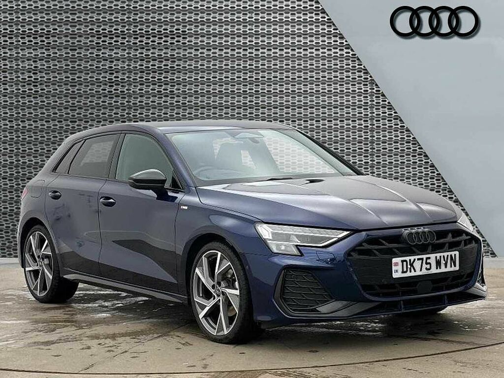 Audi A3 Black Edition Tfsi 150 Ps S Tronic Blue