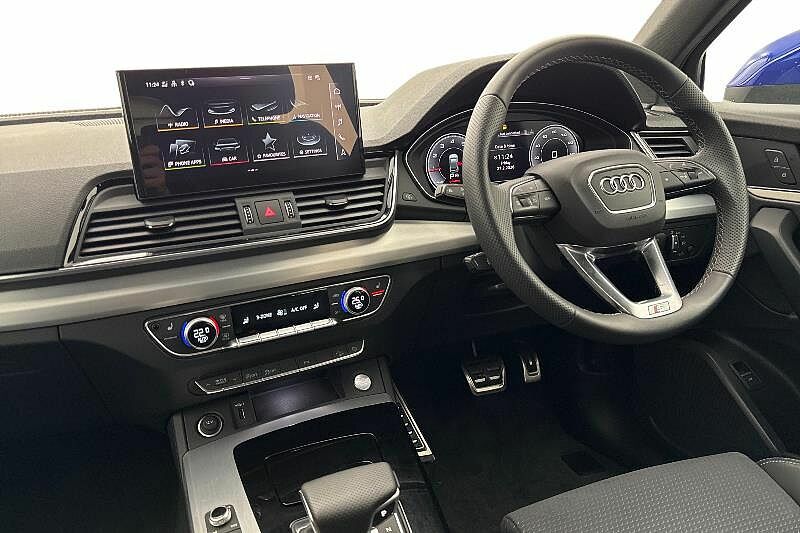 Audi Q5 S Line 45 Tfsi Quattro 265 Ps S Tronic KP74DAA Blue #2