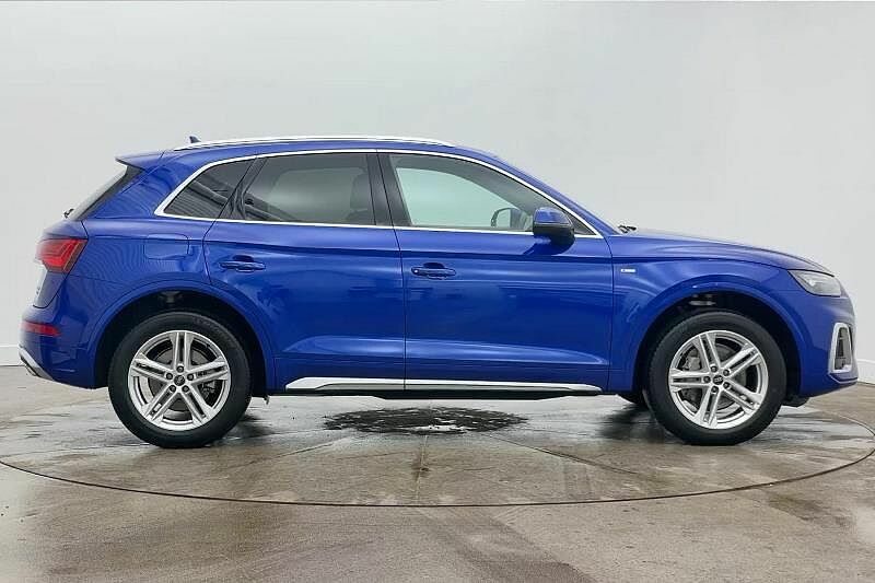 Audi Q5 S Line 45 Tfsi Quattro 265 Ps S Tronic KP74DAA Blue #4