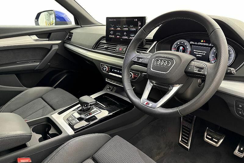 Audi Q5 S Line 45 Tfsi Quattro 265 Ps S Tronic KP74DAA Blue #6