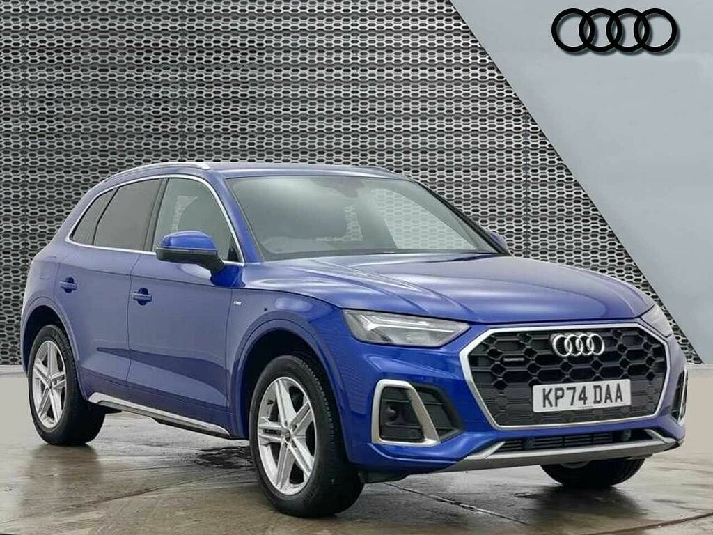Audi Q5 S Line 45 Tfsi Quattro 265 Ps S Tronic Blue