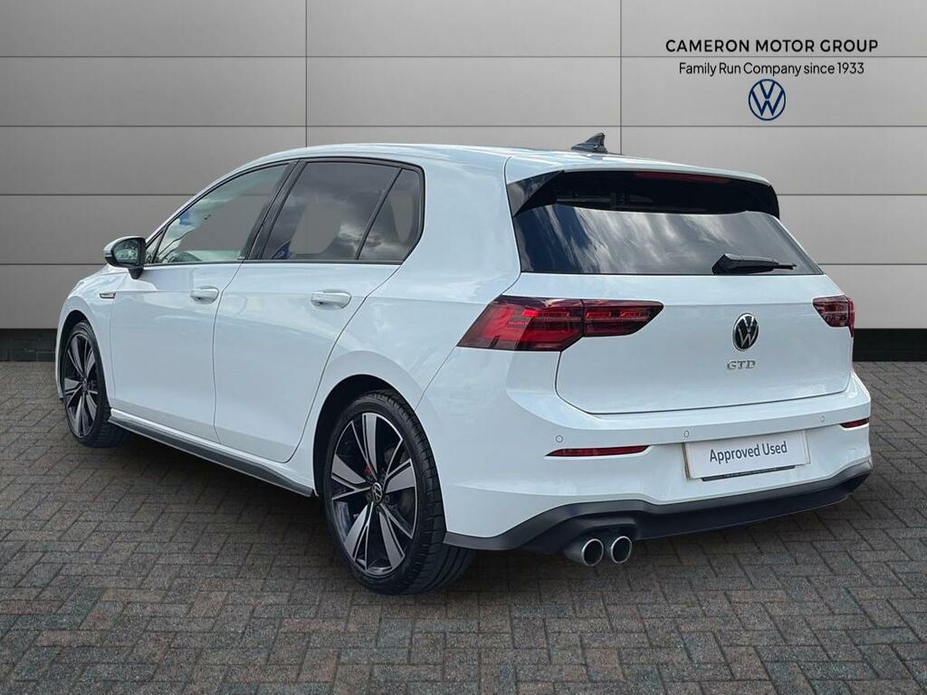 Volkswagen Golf 2.0 Tdi 200 Gtd Dsg WP24UVJ White #5