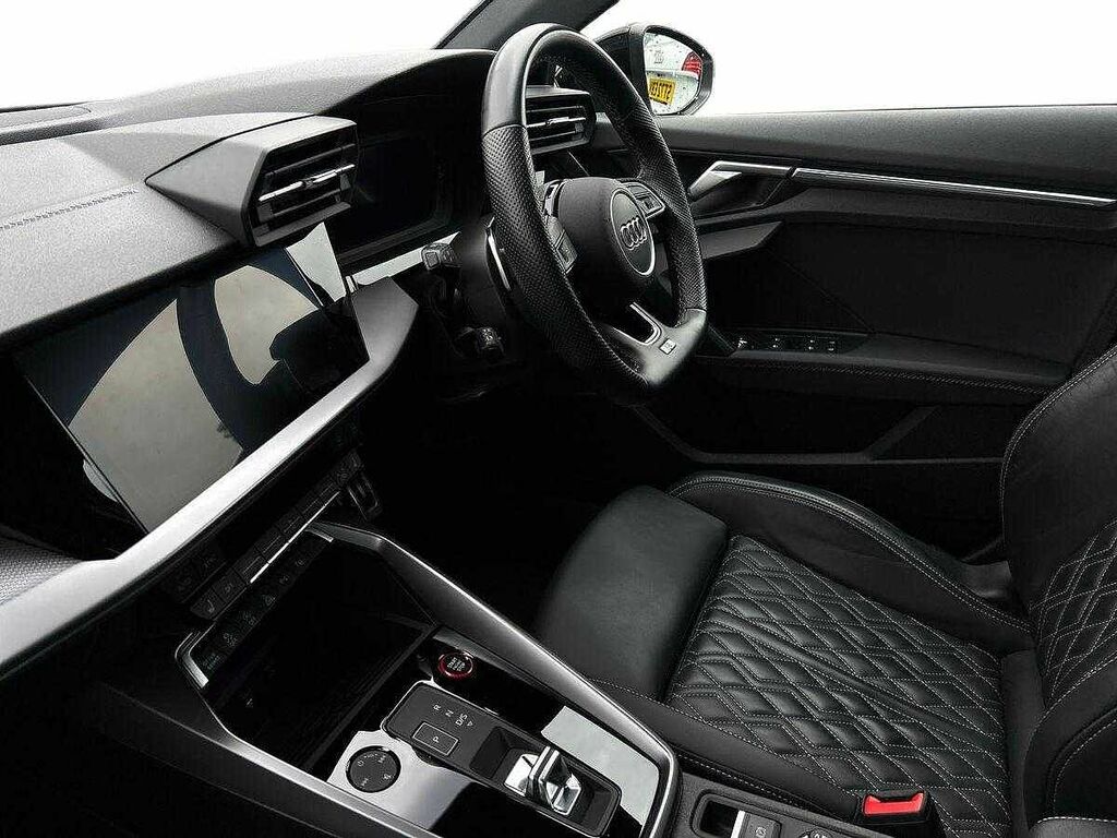 Audi A3 Black Edition Tfsi 310 Ps S Tronic SE73PFD White #2