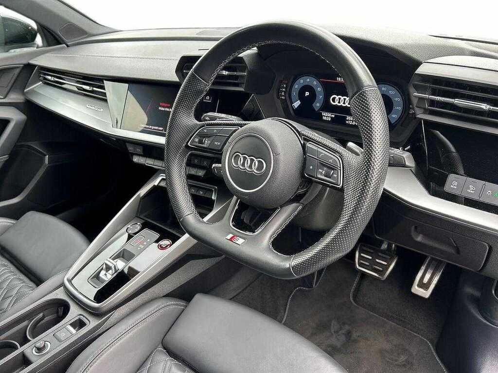 Audi A3 Black Edition Tfsi 310 Ps S Tronic SE73PFD White #6