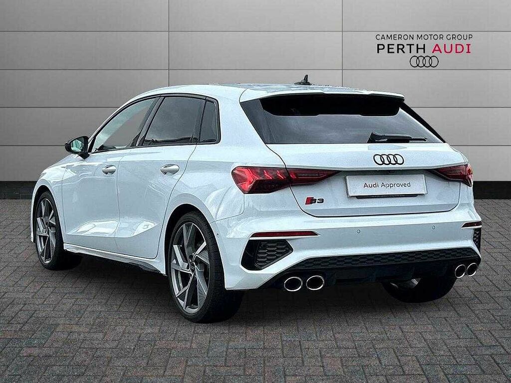 Audi A3 Black Edition Tfsi 310 Ps S Tronic SE73PFD White #3