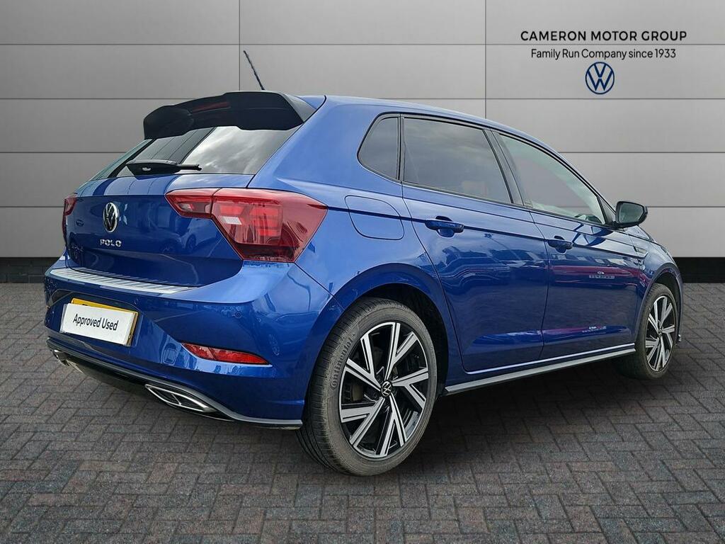 Volkswagen Polo 1.0 Tsi R-line SR23OJF Blue #3