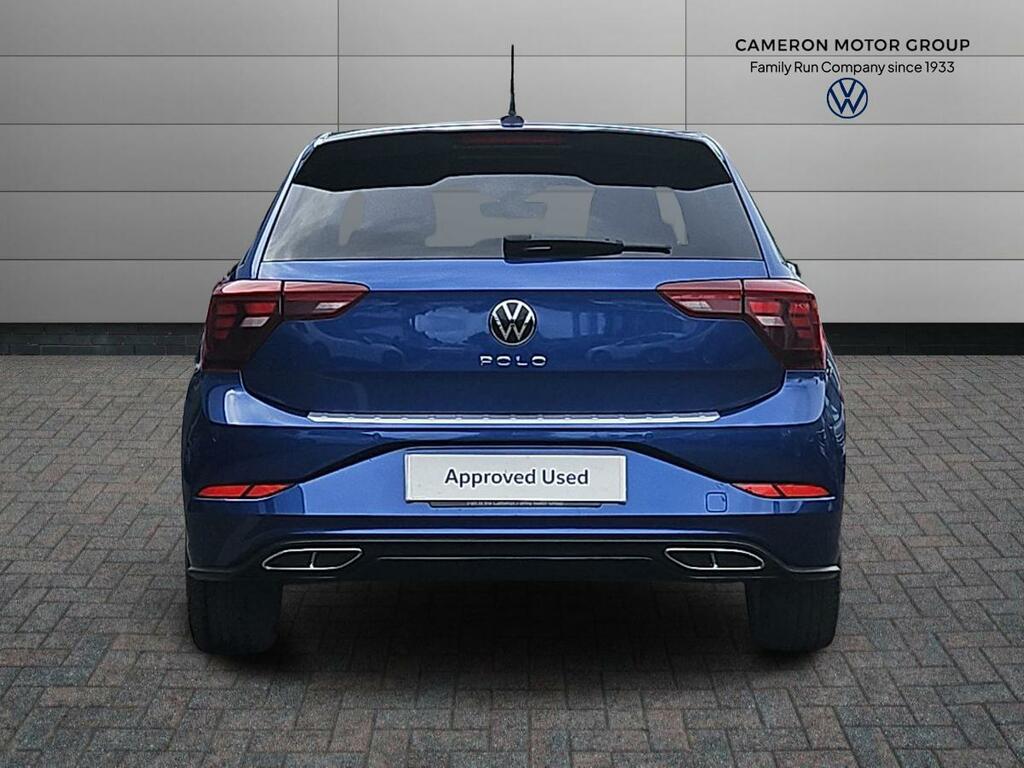 Volkswagen Polo 1.0 Tsi R-line SR23OJF Blue #4