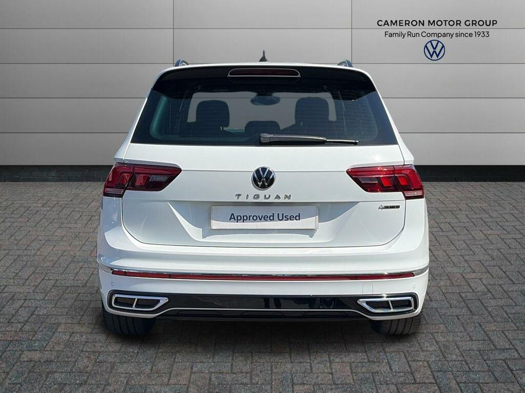 Volkswagen Tiguan 2.0 Tdi 4Motion R-line Dsg DC72MDE White #3