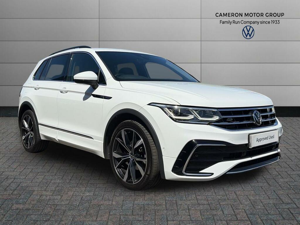 Volkswagen Tiguan 2.0 Tdi 4Motion R-line Dsg White