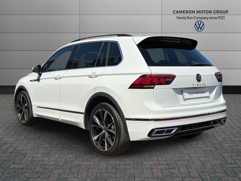 Volkswagen Tiguan 2.0 Tdi 4Motion R-line Dsg DC72MDE White #4