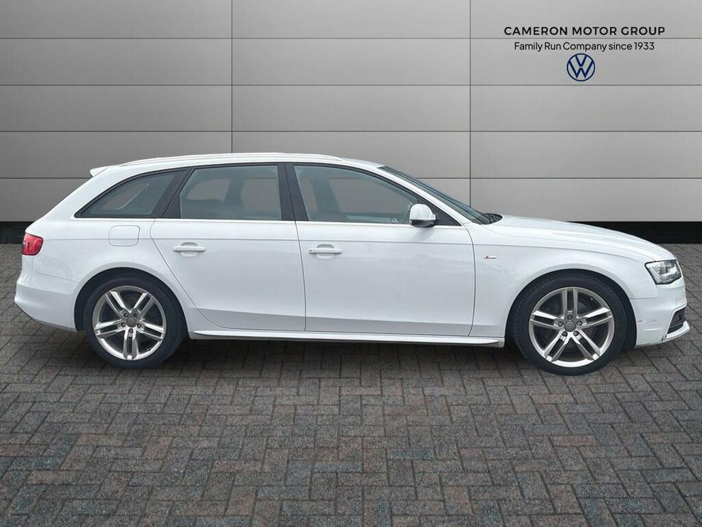 Audi A4 2.0 Tdi 190 S Line Multritronic Nav GM15MVJ White #2