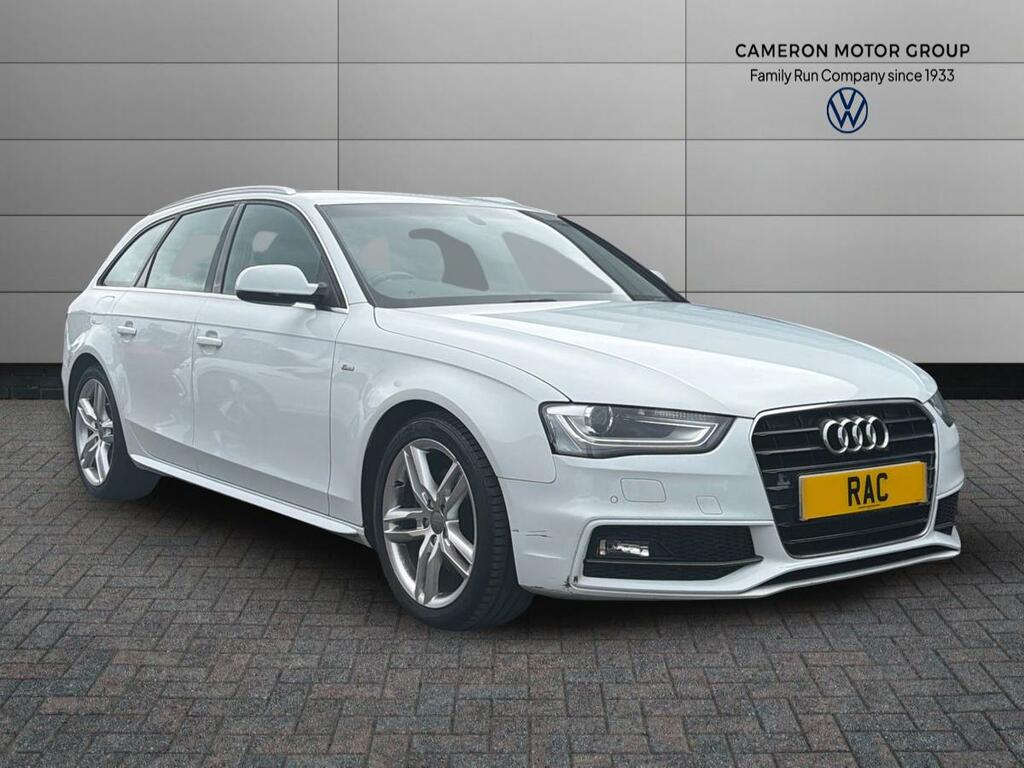 Audi A4 2.0 Tdi 190 S Line Multritronic Nav White