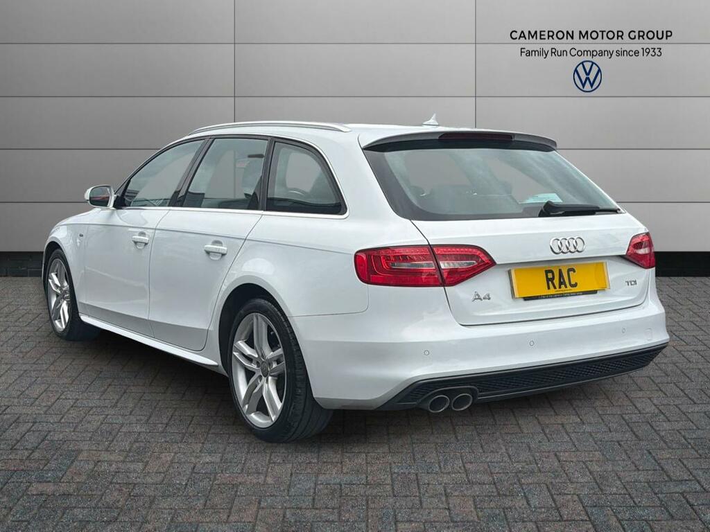 Audi A4 2.0 Tdi 190 S Line Multritronic Nav GM15MVJ White #5