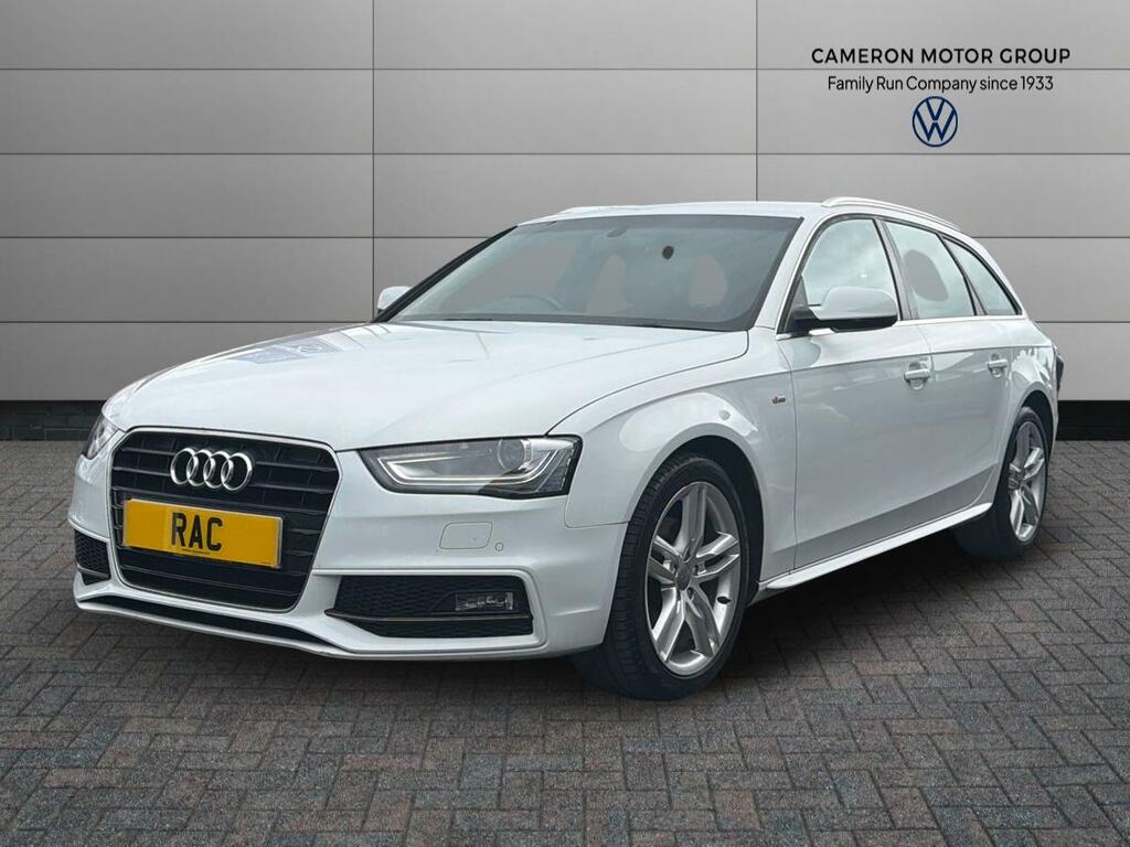 Audi A4 2.0 Tdi 190 S Line Multritronic Nav GM15MVJ White #6