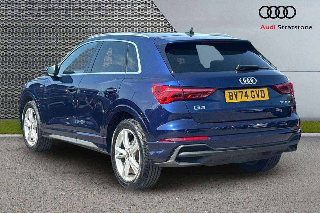 Audi Q3 35 Tfsi S Line S Tronic Leather 2024 BV74GVD Blue #3