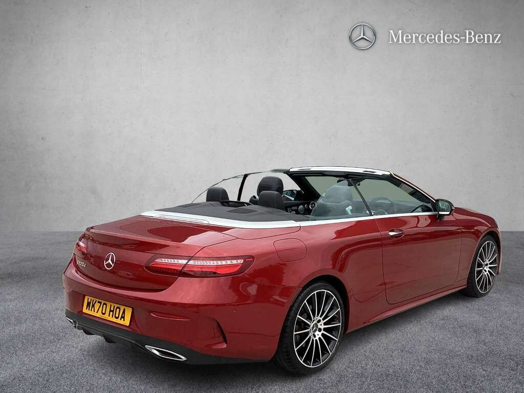 Mercedes-Benz E Class E220d Amg Line Premium Plus 9G-tronic 2020 WK70HOA Red #5