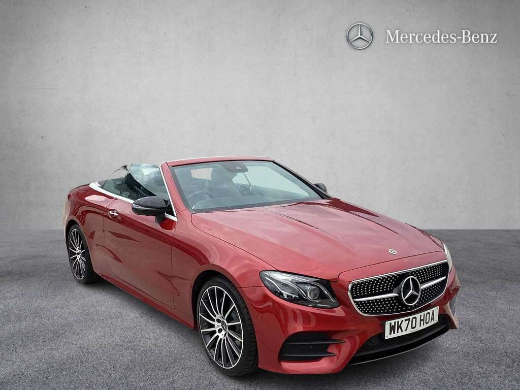 Mercedes-Benz E Class E220d Amg Line Premium Plus 9G-tronic 2020 WK70HOA Red #3