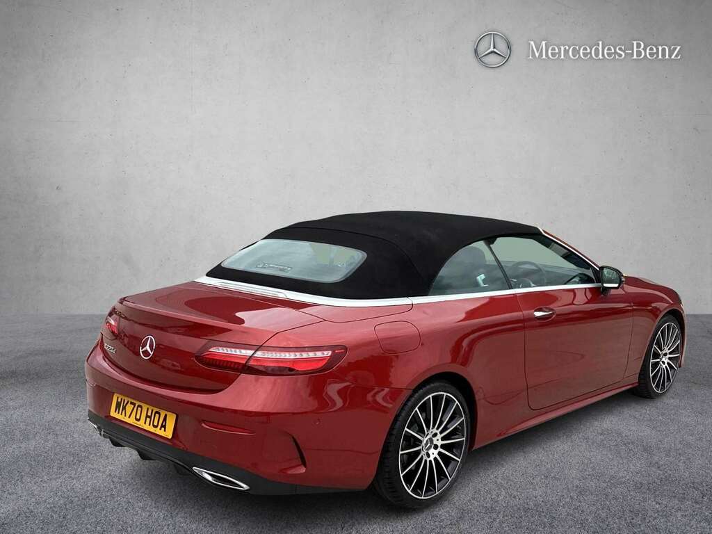 Mercedes-Benz E Class E220d Amg Line Premium Plus 9G-tronic 2020 WK70HOA Red #2