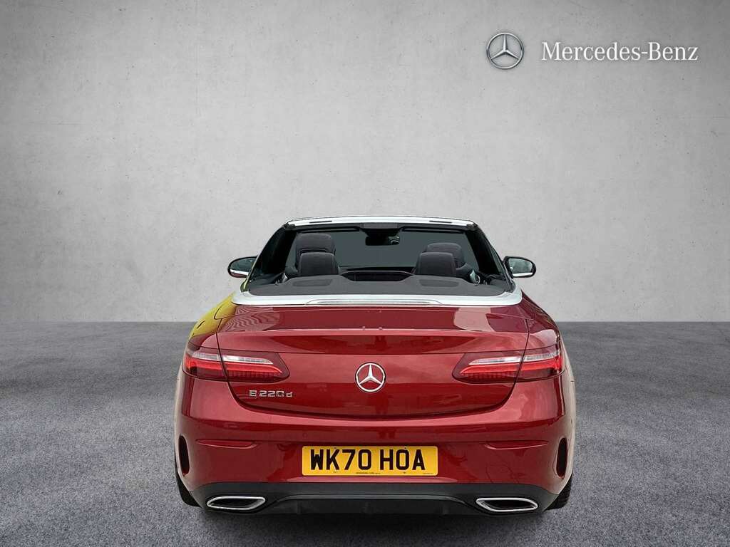 Mercedes-Benz E Class E220d Amg Line Premium Plus 9G-tronic 2020 WK70HOA Red #6