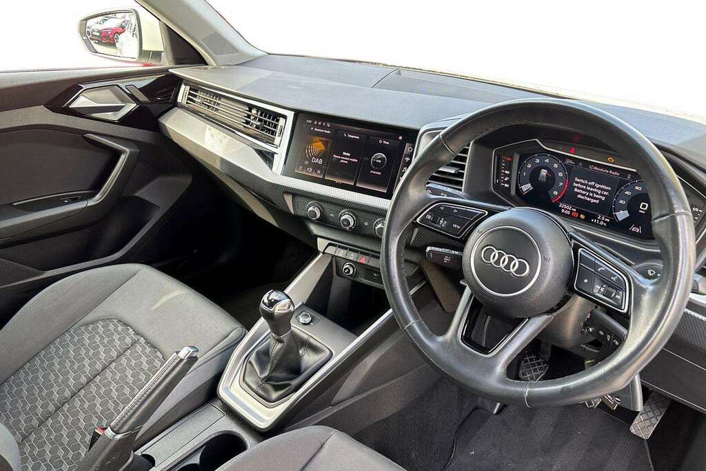 Audi A1 25 Tfsi Sport 2023 DX23WPK White #5