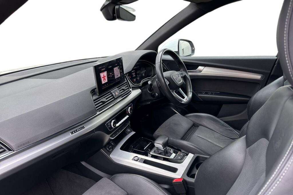 Audi Q5 45 Tfsi Quattro S Line S Tronic 2022 BV22SSJ White #2