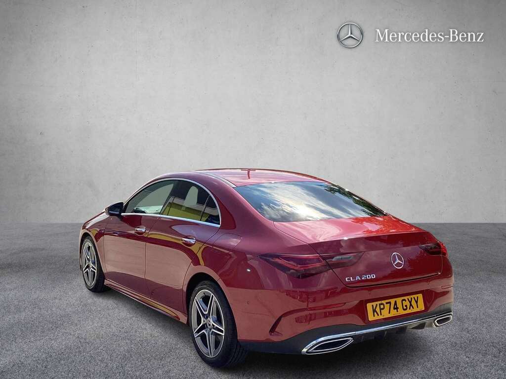 Mercedes-Benz CLA Class 200 Amg Line Executive Tip 2024 KP74GXY Red #5
