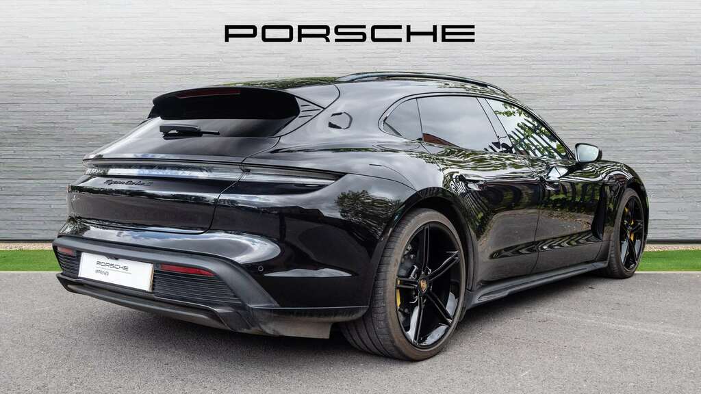 Porsche Taycan Turbo S Sport Turismo 2024 FJ24WXN Black #3