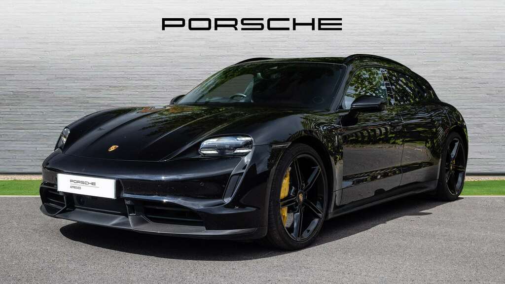 Porsche Taycan Turbo S Sport Turismo 2024 FJ24WXN Black #4