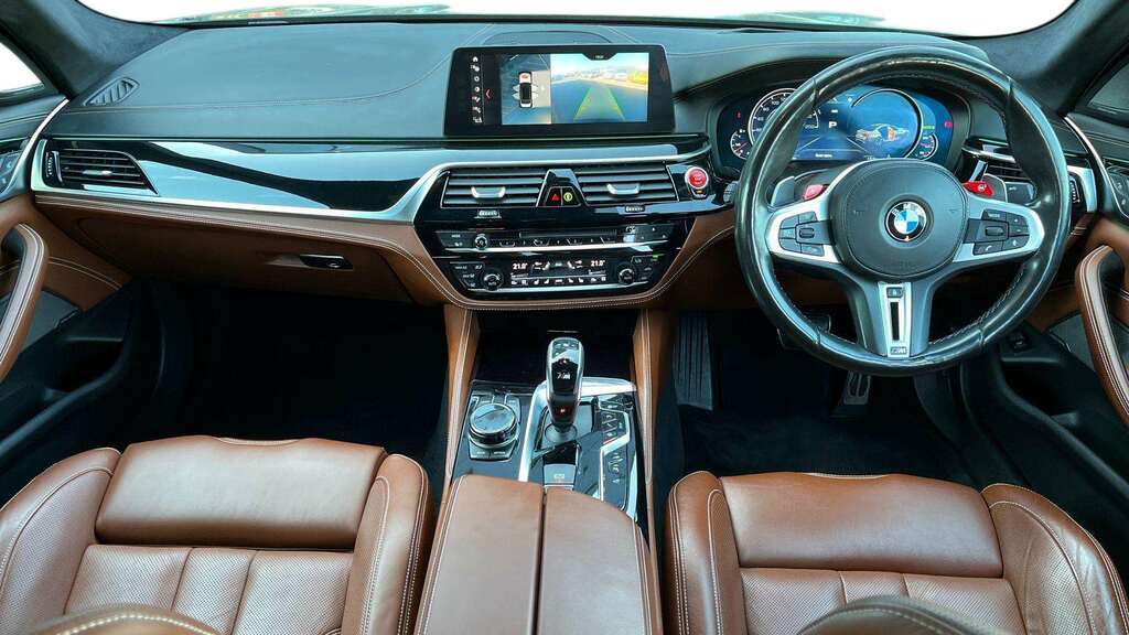 BMW M5 Dct 2019 PX19JFK Black #4
