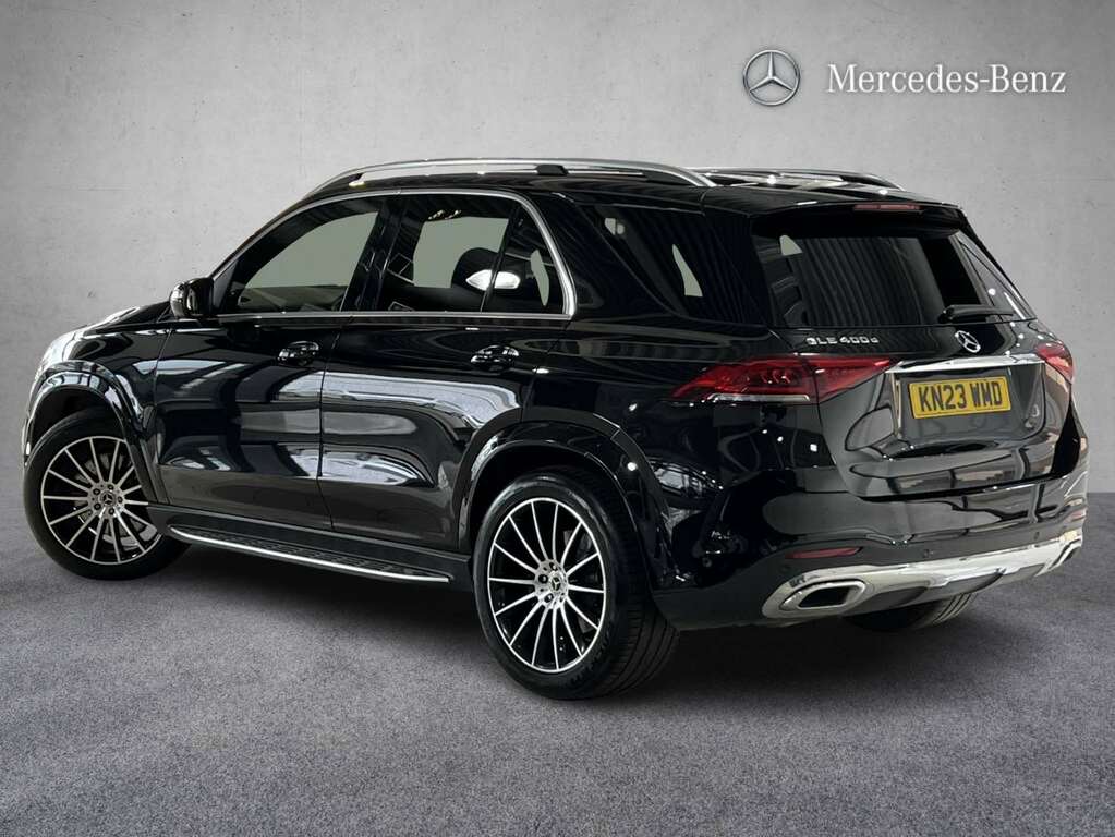 Mercedes-Benz GLE Class 400D 4Matic Amg Line Prem 9G-tronic 7 St 202 KN23WMD Black #2