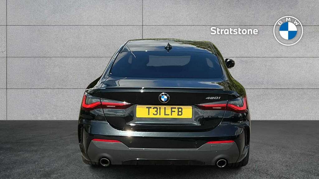 BMW 4 Series 420I M Sport Step 2021 Black #6