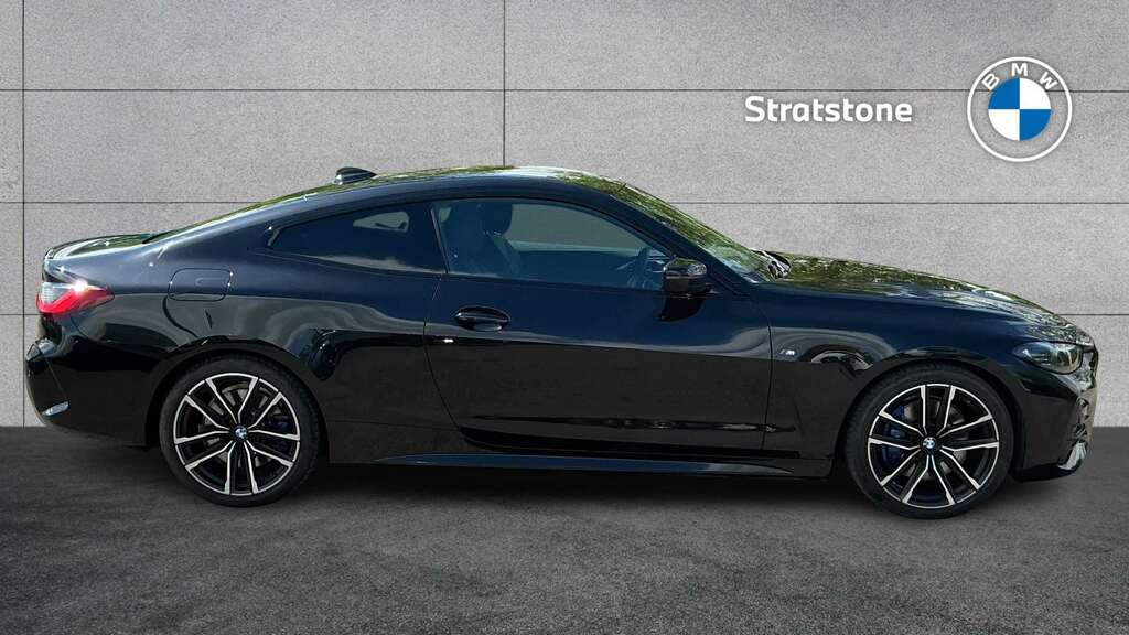 BMW 4 Series 420I M Sport Step 2021 Black #3