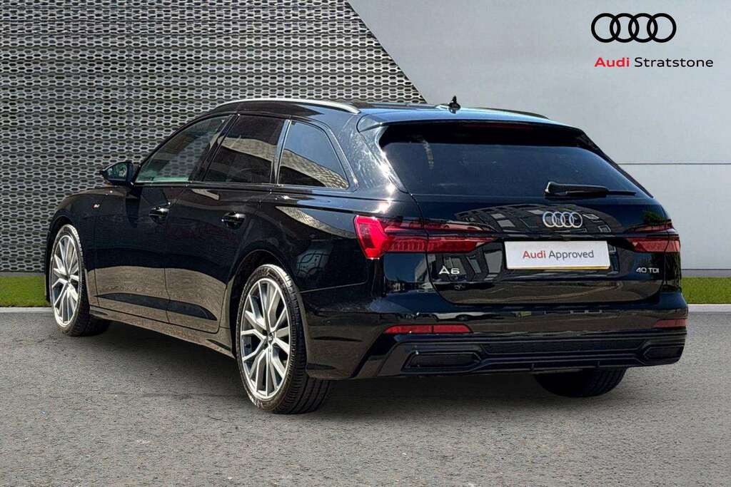 Audi A6 40 Tdi Black Edition S Tronic 2022 YK22YLS Black #3