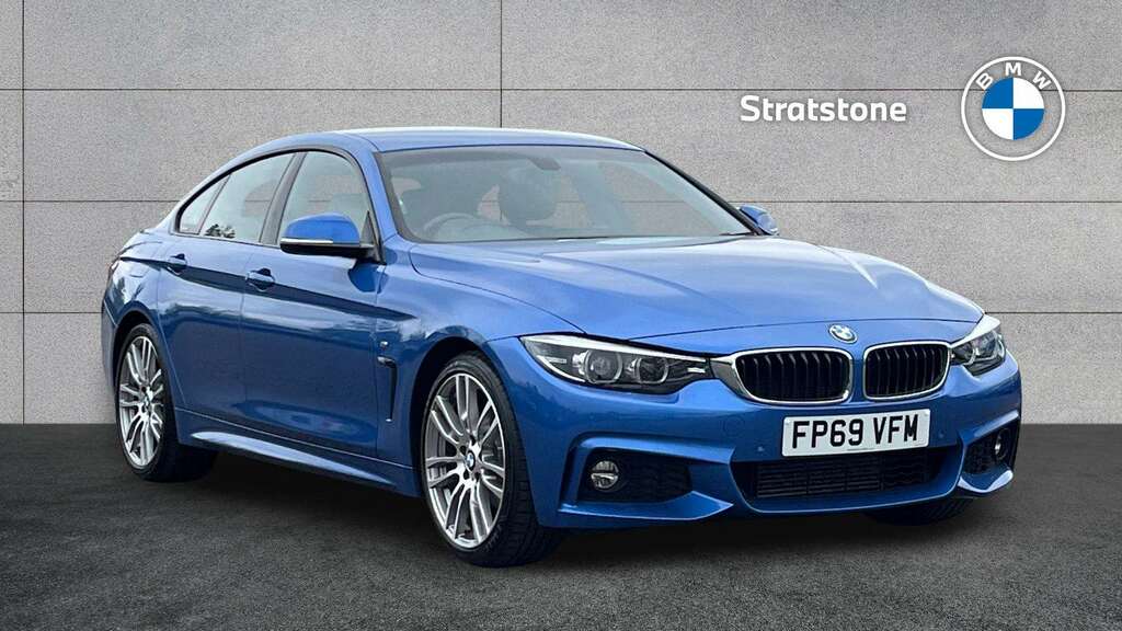 BMW 4 Series 420D 190 M Sport Professional Media 2 Blue