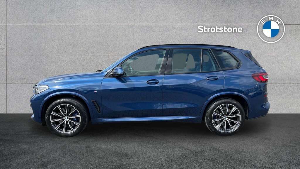 BMW X5 Xdrive40d Mht M Sport 2023 LD23JJO Blue #4