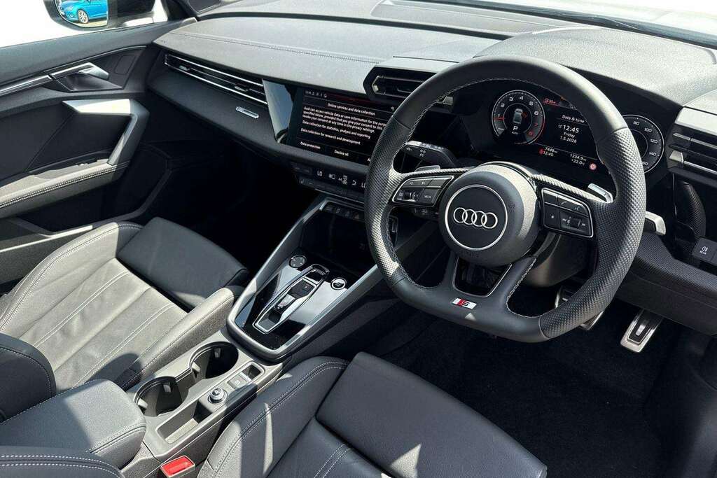 Audi A3 1.5 Tfsi 150 Black Edition S Tronic 2025 DC25XAG White #6