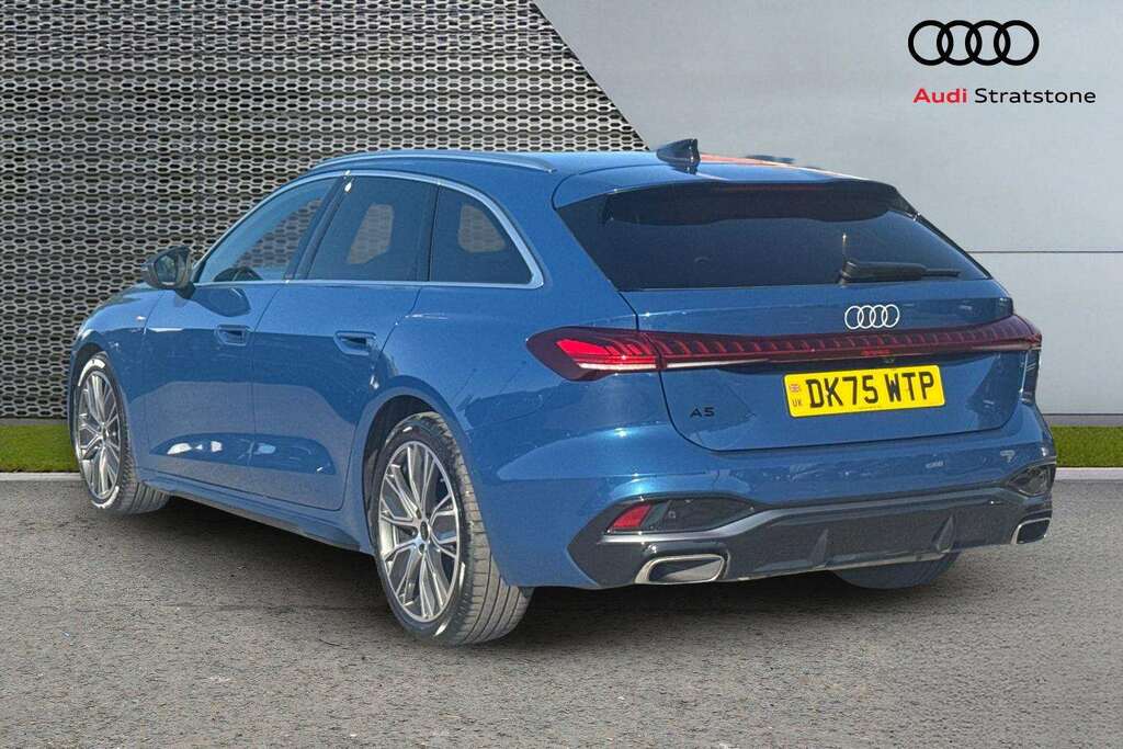 Audi A5 2.0 Tfsi 150 S Line S Tronic 2025 DK75WTP Blue #3