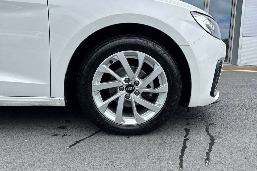 Audi A1 25 Tfsi Sport 2023 MW23YUC White #5
