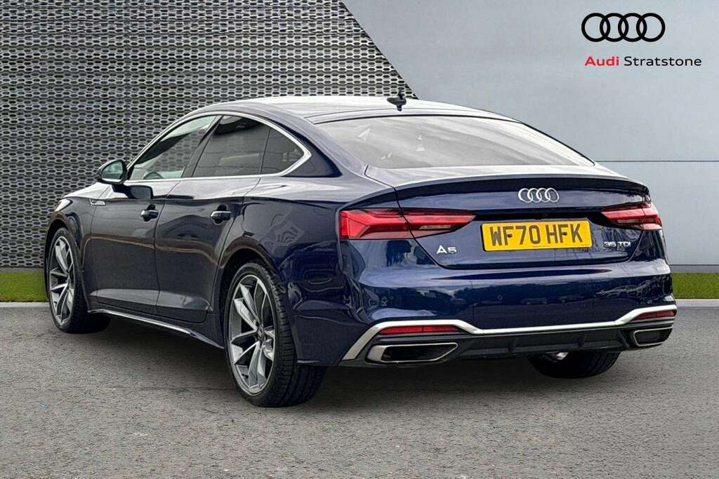 Audi A5 35 Tdi S Line S Tronic 2020 WF70HFK Blue #3
