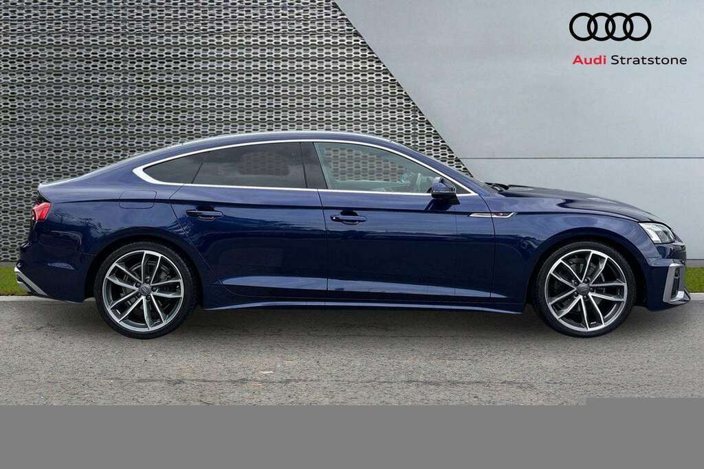 Audi A5 35 Tdi S Line S Tronic 2020 WF70HFK Blue #4