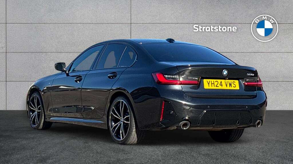 BMW 3 Series 320I M Sport Step 2024 YH24VWS Black #2