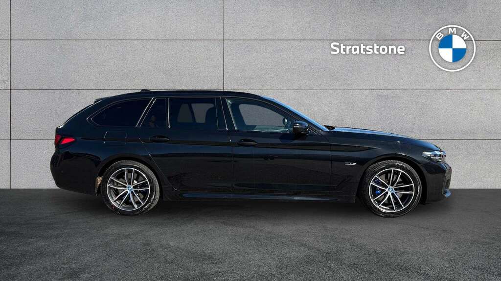 BMW 5 Series 530E M Sport 2023 YK23WRB Black #2