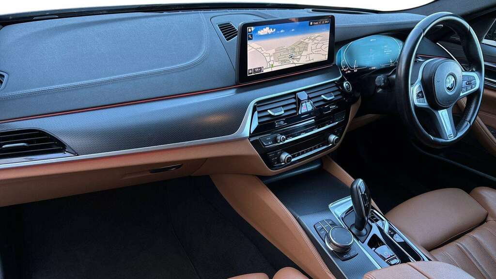 BMW 5 Series 530E M Sport 2023 YK23WRB Black #6